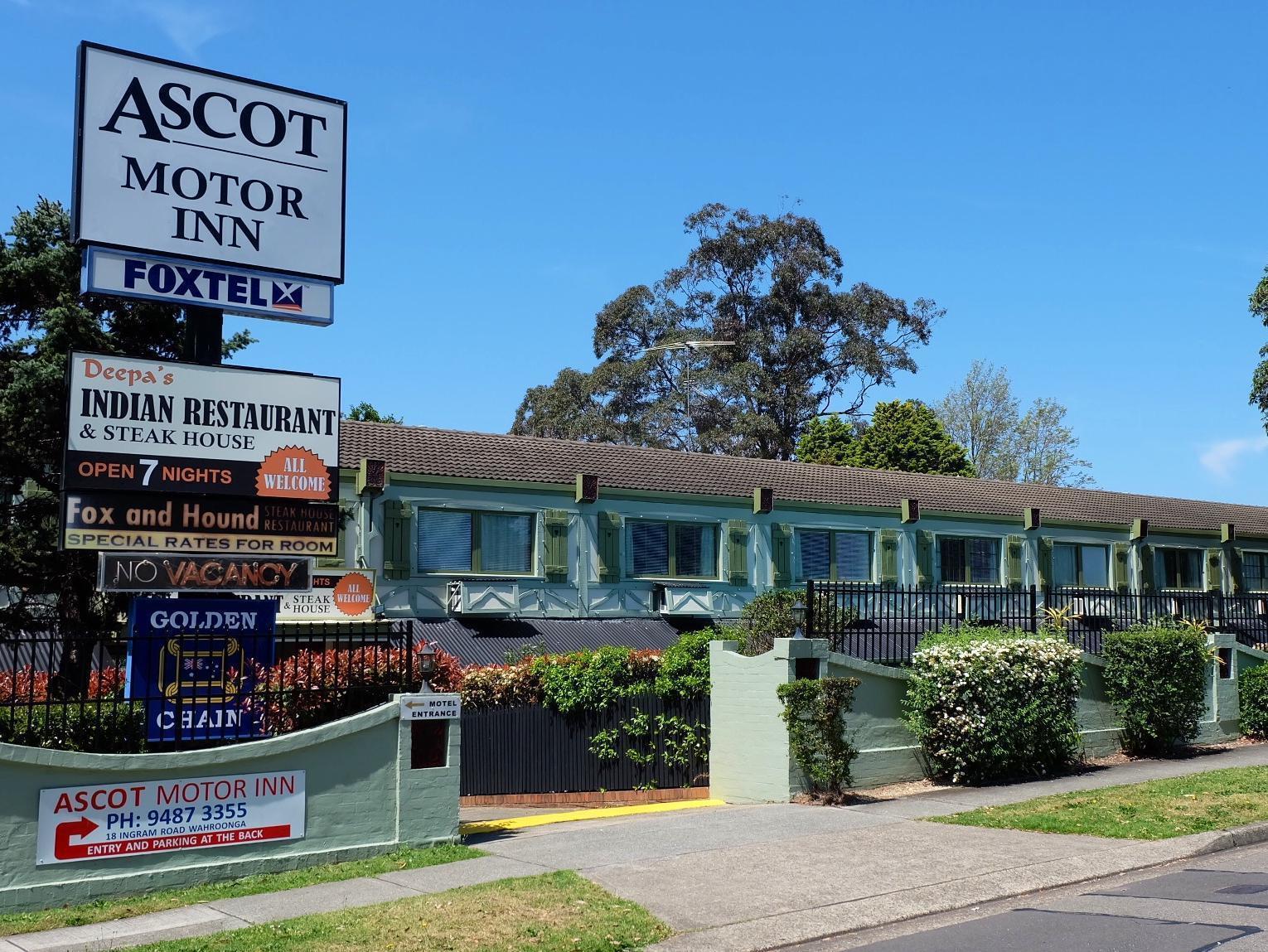 Ascot Motor Inn Hornsby Exterior foto